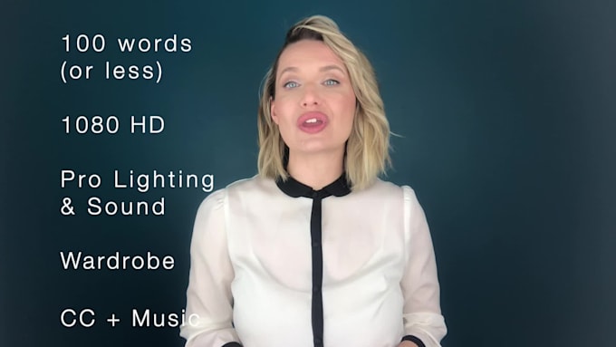 be your professional video spokesperson