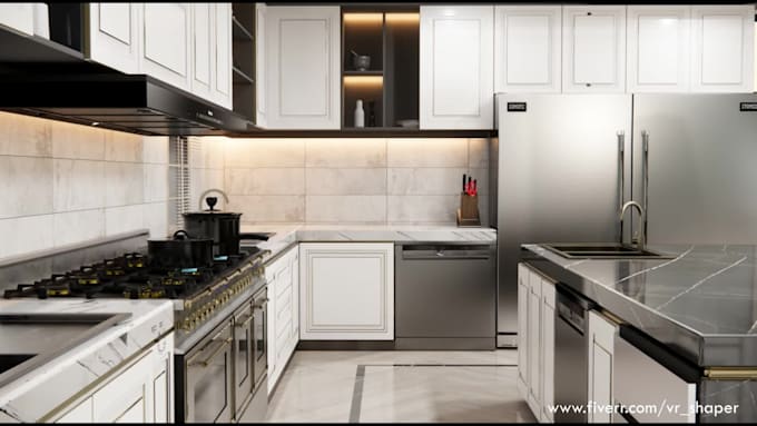 visualize your dream home interior 3d model and realistic render