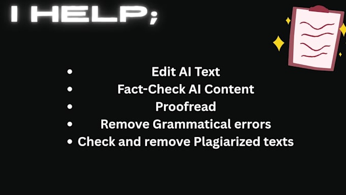 edit and humanize ai generated text