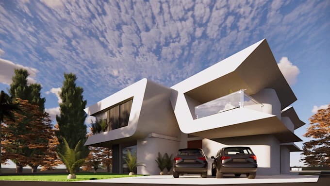 do great house exterior interior design with 3d renders animation