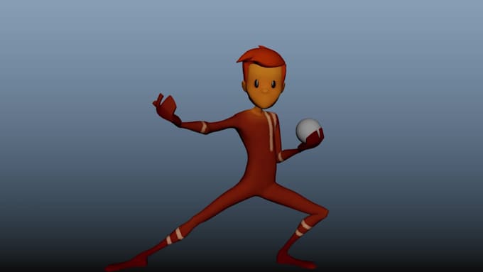 do 3d character animation using maya or blender