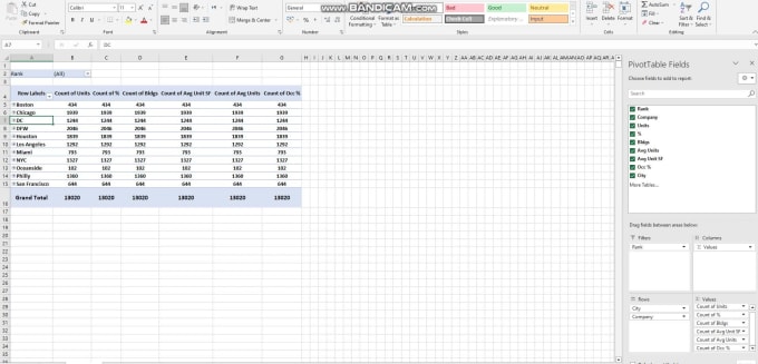 Create excel spreadsheet, dashboard, formulas function, vba by ...