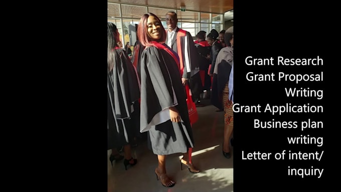 write a convincing and top notch grant proposal for you