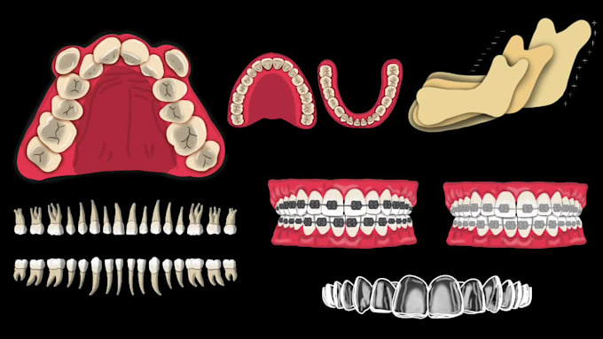 do oral and maxillofacial illustration art works