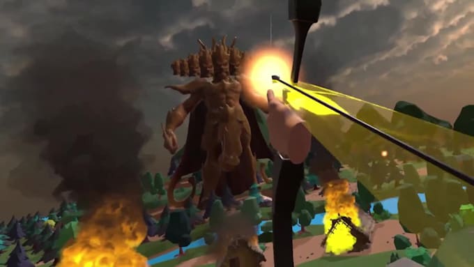 Develop immersive 3d game for pc mobile vr multiplayer in unity by ...