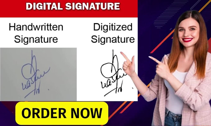 digitize your handwritten signature into a vector logo file