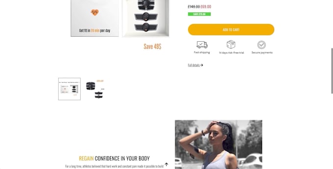 create a dropshipping pro site that stands out