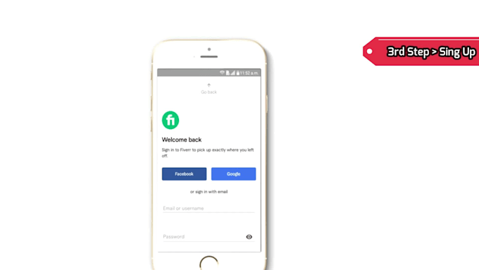 create simple app promo video or app explainer video