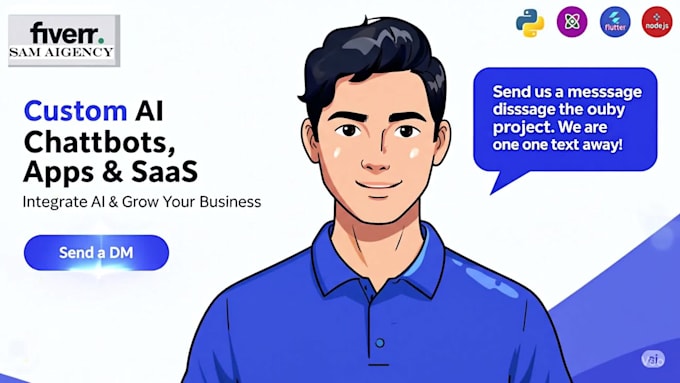 make ai automation website, saas, ai agent, ai chatbot