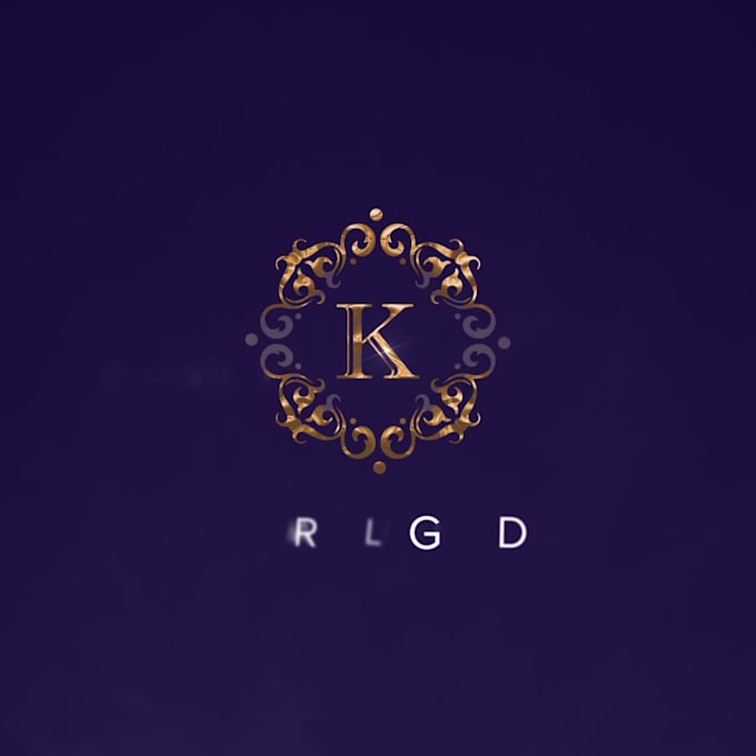 animate gold your logo