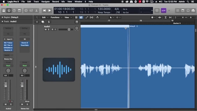 edit, mix, and master your podcast