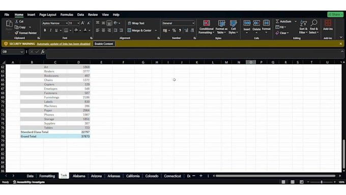 data analyzation and visualization, count net working days