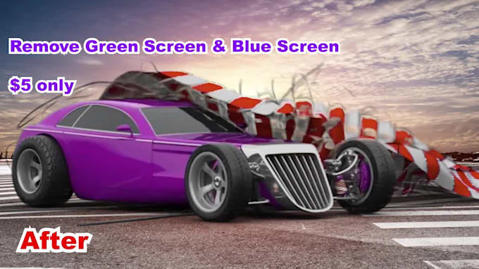 remove green screen background in your video