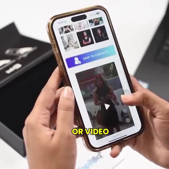 design nfc digital business card with qr code