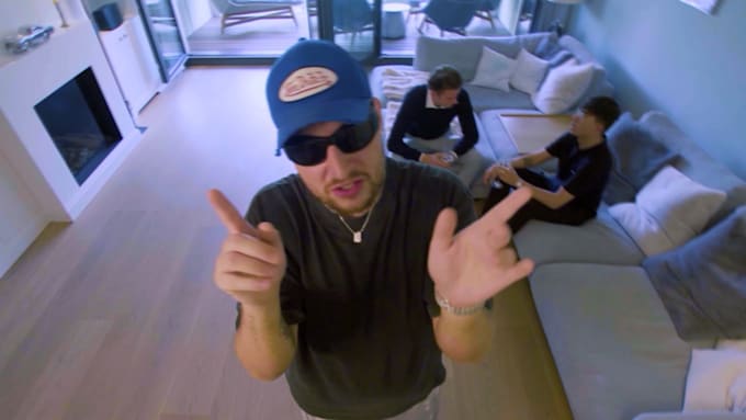 edit a rap music video with effects