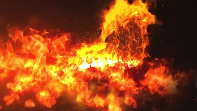 lion spirit logo animation