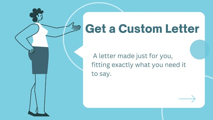write your professional or personal letter