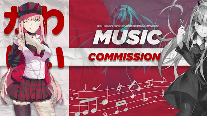 develop your music bgm, original song with high development