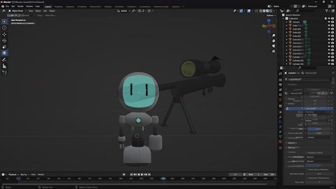 sell cheap assets from blender
