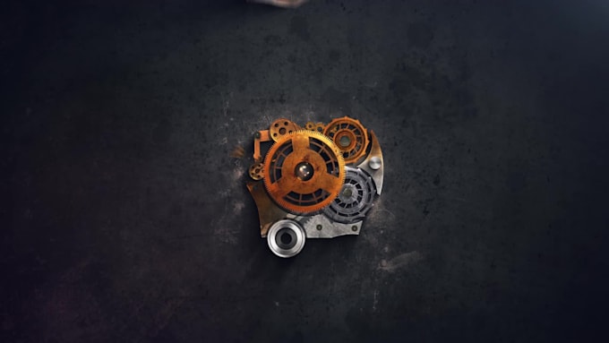 create this industries logo animation
