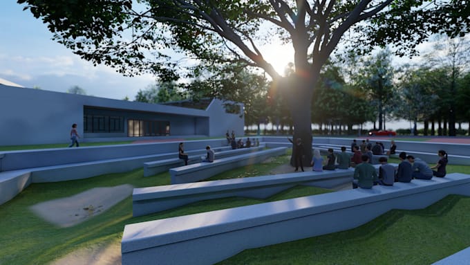create sketchup 3d model from cad and render with vray
