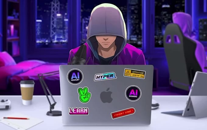 design a 3d ai character