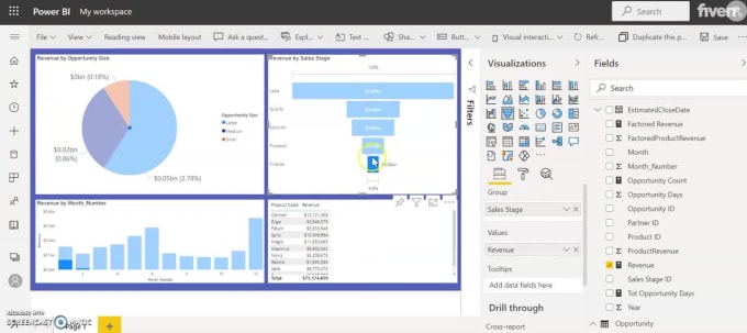 Visualize and analyze sales data using power bi by Itaishabtai670 | Fiverr