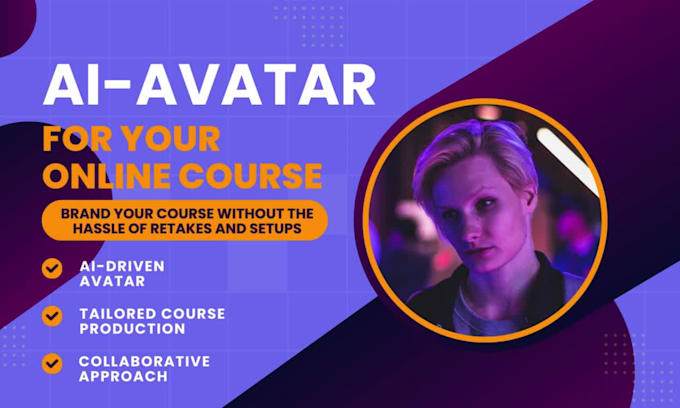 create an ai avatar for your online course