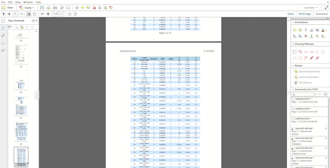 do structural analysis and detailed calculation for concrete and steel building