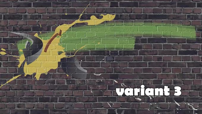 make a logo introin graffity style