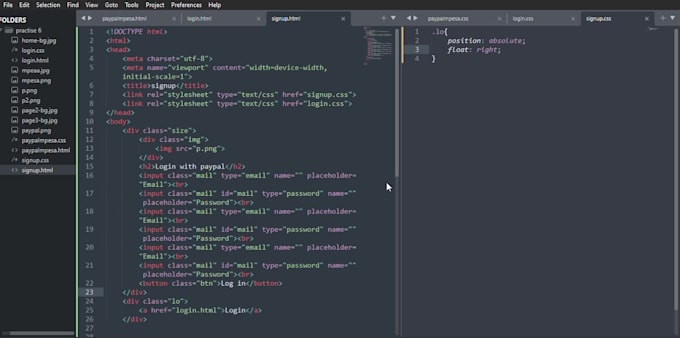 Create a website from scratch or convert any website design to html and ...