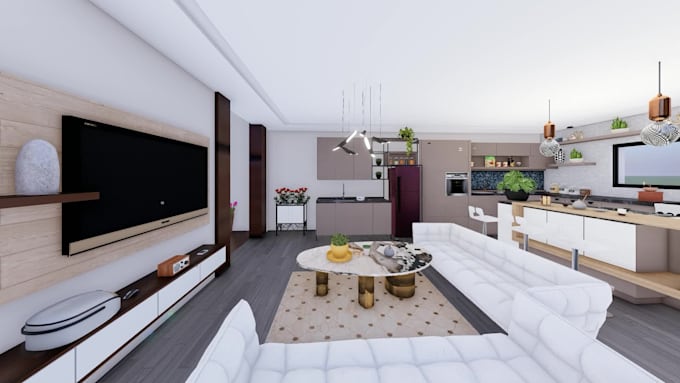 design interior of kitchen remodeling and  renovation