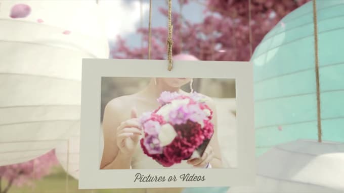 do wedding, anniversary and birthday gift video slideshow