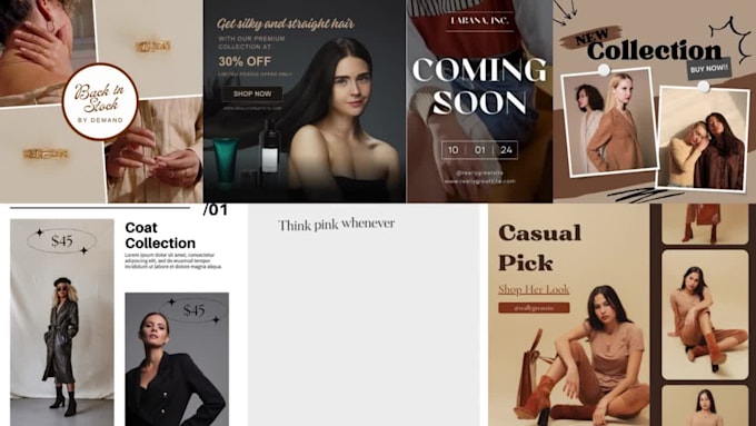 create canva instagram post and social media templates