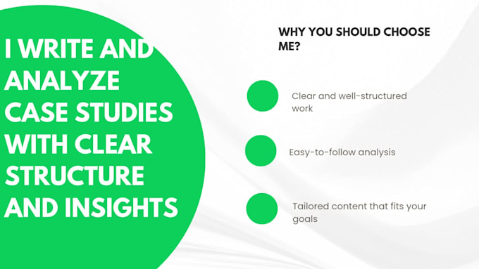 do case study analysis