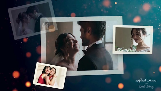 design amazing wedding, party invitations