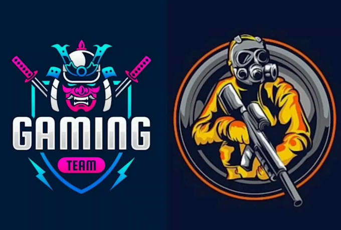 design gaming mascot sports logo