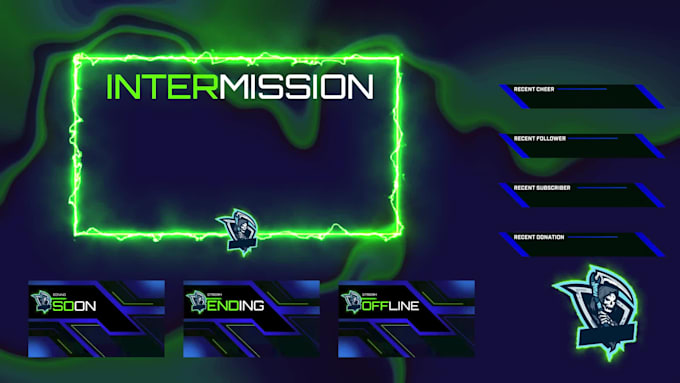 design your stream packages and stream overlays