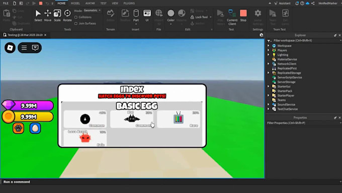develop a complete roblox game, be your roblox developer and scripter