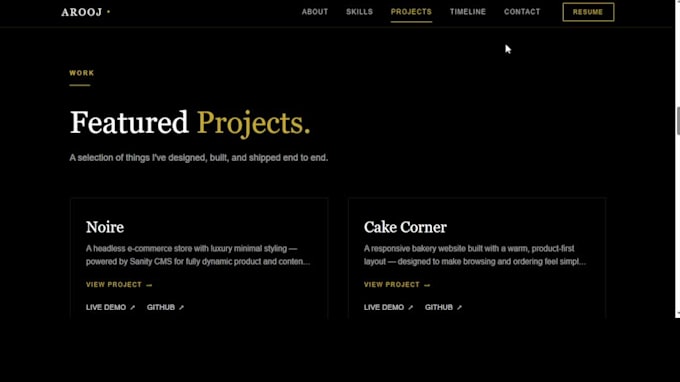 create a personal portfolio or business portfolio website