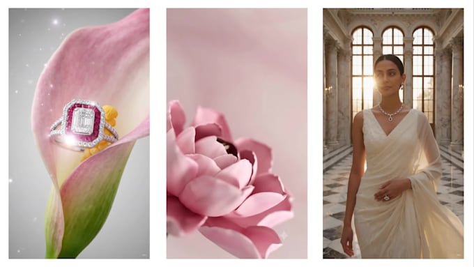 create luxury ai jewelry reels for social media