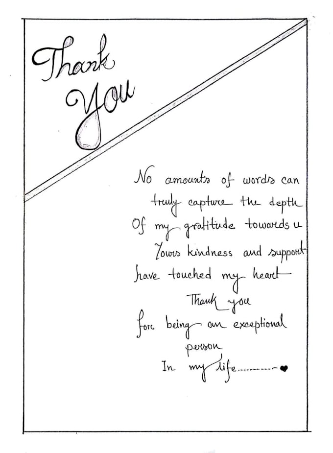 write beautiful handwritten letters, notes and heartfelt messages