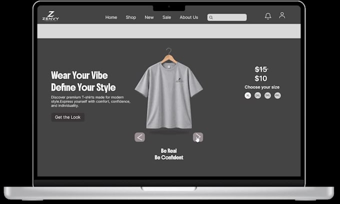 create a web design