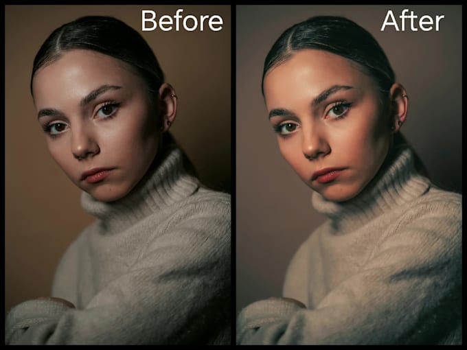 do portrait and headshot retouching