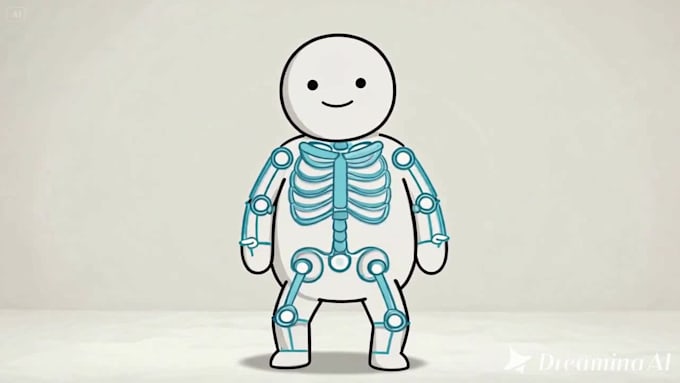 create moho pro 2d character rigging, smart bones and professional animation