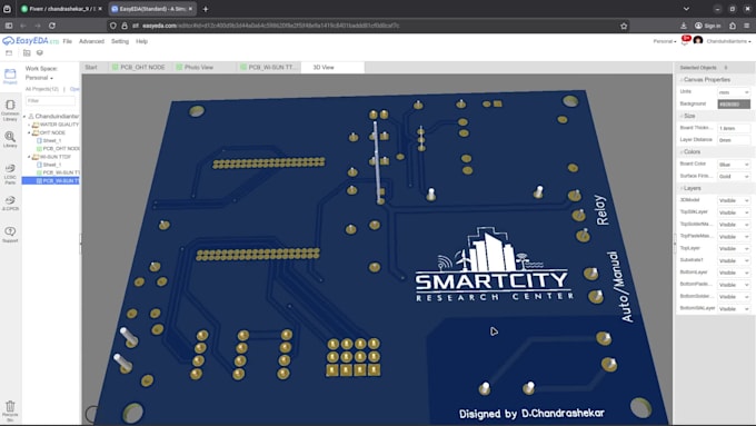 design production ready pcb layout and schematics with bom