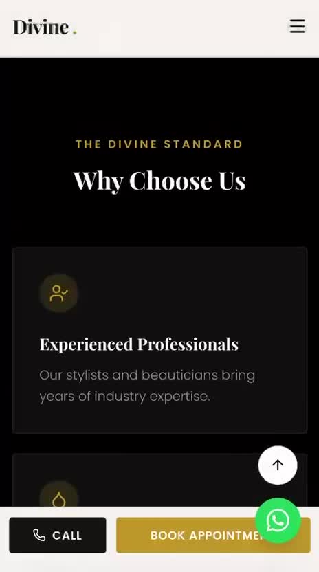 create a perfect looking website for u