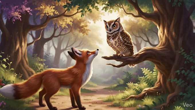 create cute 3d animated characters for kids stories