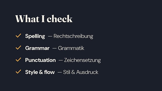 proofread and edit your german text korrektorat and lektorat