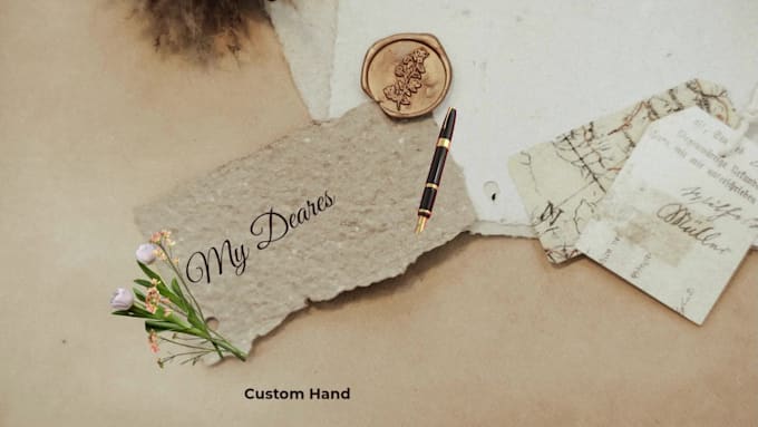 write a heartfelt handwritten love letter for your soulmate